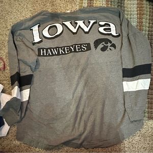 Size XL boyfriend fit Iowa Hawkeye Long sleeve